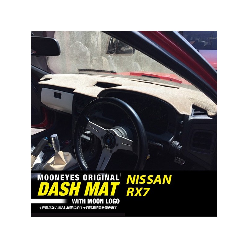 (CC-DM) MOONEYES 淨色錶台墊 - NISSAN 日產 RX7