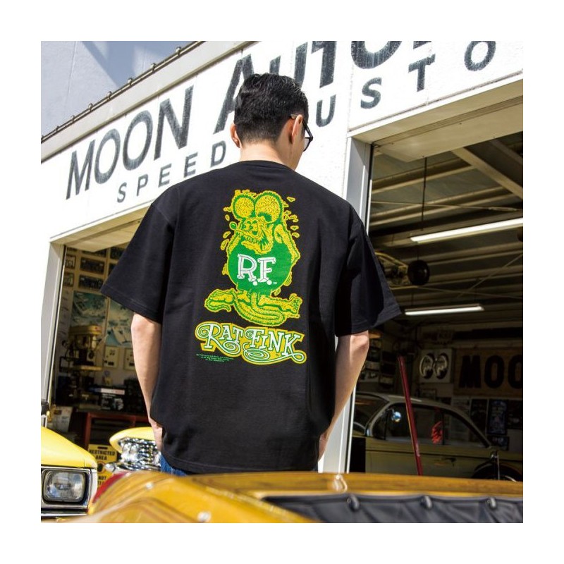 (G-AP-TSS) Rat Fink Rectangle Patch T恤 [RITKF097]