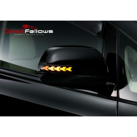 (CC-LTS) DazzFellows TOYOTA ALPHARD VELLFIRE (20) LED Door Mirror Turn Signal [‎D5-DTYALP08F]