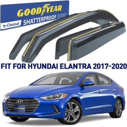 (C-BDDV) GOODYEAR HYUNDAI 現代 2017-2020 ELANTRA 雨檔 [‎GY003459LP]