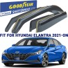 (C-BDDV) GOODYEAR MITSUBISHI HYUNDAI 2021-2022 ELANTRA Door Visor [‎GY003475]