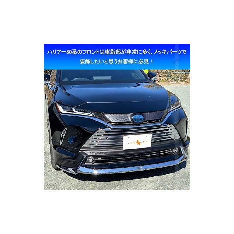 (C-BDTE) Vulcans (ヴァルカンズ) TOYOTA HARRIER (80) Bumper Grille [‎CPS4426]