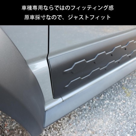 (C-BDTE) 長靖工業 (Nagayasi) SUZUKI JIMNY (JB74W) Door Side Guard [‎56MJ]