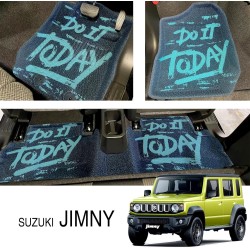 (CC-CM) LSAUTO SUZUKI JIMNY (JB74W) 3D Floor Mat of velvet fiber and TPE material [‎LS-j-001]