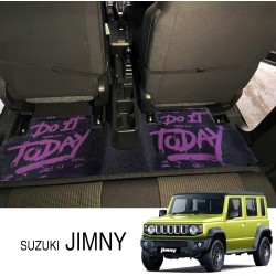 (CC-CM) LSAUTO SUZUKI JIMNY (JB74W) 3D Floor Mat of velvet fiber and TPE material [‎LS-j-001]