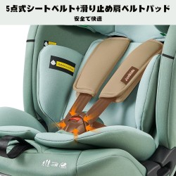 (CC-CSC) Jovikids 兒童座椅, ISOFIX, i-Size [JFN-GR]