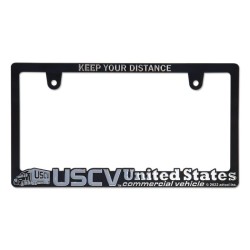 (CC-LF) USCV Logo Chrome License Frame [KG212CH]