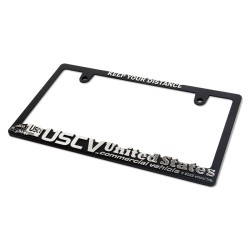 (CC-LF) USCV Logo Chrome License Frame [KG212CH]