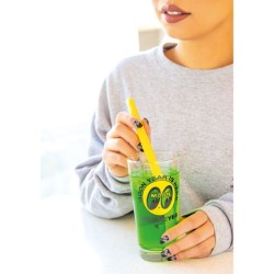 (GG-TB) MOON Silicone Straw [MG877BK]