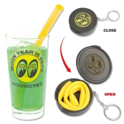 (GG-TB) MOON Silicone Straw 飲管 [MG877BK]