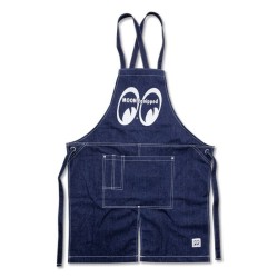 (G-AP-AP) MOON Equipped Canvas Apron Denim [MQF094DE]