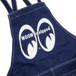 (G-AP-AP) MOON Equipped Canvas Apron Denim [MQF094DE]