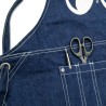 (G-AP-AP) MOON Equipped Canvas Apron Denim [MQF094DE]