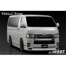 (CC-LTS) AVEST (アベスト) TOYOTA HIACE (200) Door Mirror Cover with LED White Lamp [‎AV-069-W]