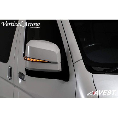 (CC-LTS) AVEST (アベスト) TOYOTA 豐田 HIACE (200) 燈殼及 LED 轉向銅金燈 [‎AV-069-W-P]