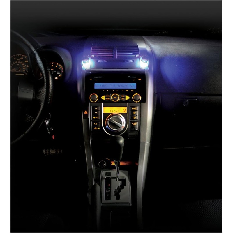 (CC-LRL) Pilot Automotive Blue Illuminating LED Light Knob Top [‎CZ-3042B]