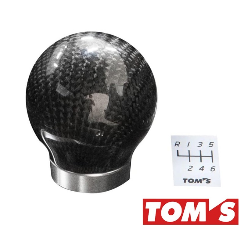 (CC-SS) TOM’S (トムス) TOYOTA 86 GR86 (ZN6/ZN8) Carbon Shift Knob [‎‎33504-TZN80]