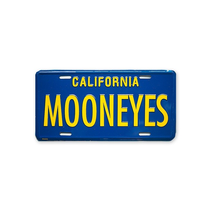 (CC-LP) California “MOONEYES” 車牌裝飾 [MG081BL]