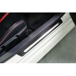 (C-BDTI) axis-parts TOYOTA GR86 (ZN8), SUBARU BRZ (ZD8) Dedicated Carbon Door Sill Plate Cover [‎ST731]