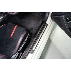 (C-BDTI) axis-parts TOYOTA GR86 (ZN8), SUBARU BRZ (ZD8) Dedicated Carbon Door Sill Plate Cover [‎ST731]