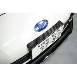 (C-BDTE) axis-parts SUBARU BRZ (ZD8) Dedicated Carbon License Plate [‎ST734]