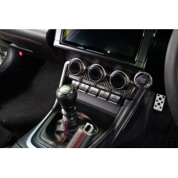 (C-BDTI) axis-parts TOYOTA GR86 (ZN8), SUBARU BRZ (ZD8) Dedicated Carbon Air Conditioner Switch Panel Cover [‎ST755]