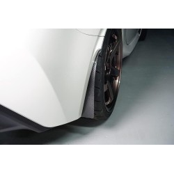 (C-BDTE) axis-parts TOYOTA GR86 (ZN8), SUBARU BRZ (ZD8) Dedicated Carbon Rear Mud Guards [‎ST758]