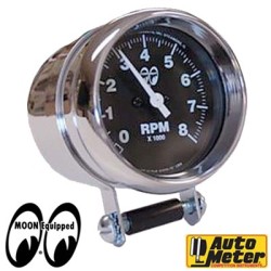 (CC-GA) MOON 8000RPM Auto Meter Tachometer (Black) [MPG2893]