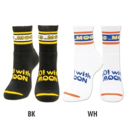 (G-AP-SO) MOON Line Short Socks [FM228]