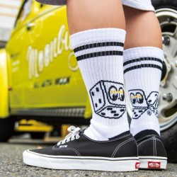 (G-AP-SO) MOON Twin Dice Socks 襪子 [FM230]