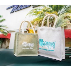 (G-BW-TB) MOONEYES Jute Tote Bag S [FM231]