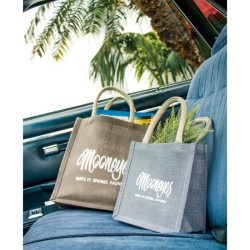 (G-BW-TB) MOONEYES Jute Tote Bag S [FM231]