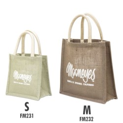 (G-BW-TB) MOONEYES Jute Tote Bag M [FM232]