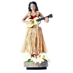 (CC-AF) Bahama & Co, SCENTED HULA GIRL (PINA COLADA) Air Freshener [E300860500]