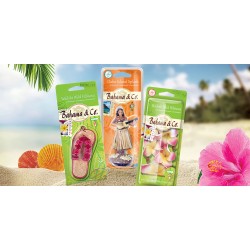 (CC-AF) Bahama & Co, SCENTED HULA GIRL (PINA COLADA) Air Freshener [E300860500]