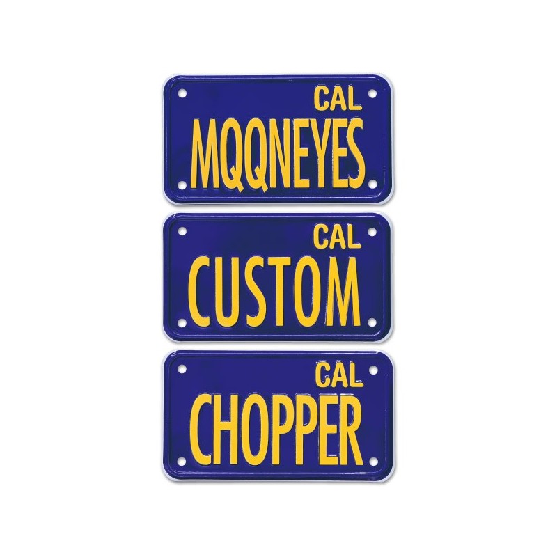 (CC-LP) Motorcycle License Plate [MG081MC]