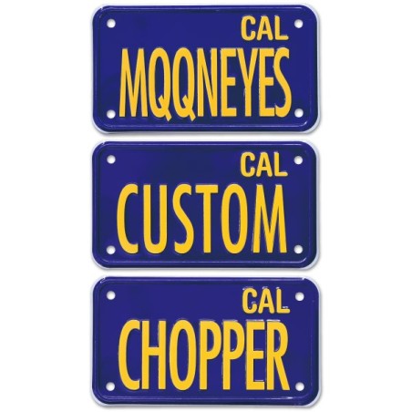 (CC-LP) Motorcycle License Plate [MG081MC]