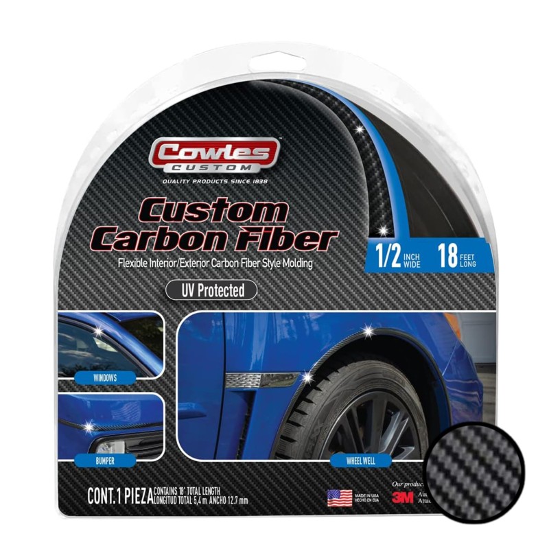 (CC-MP) Cowles Carbon Molding 1/2 Inch by 18 Feet [‎S37755]