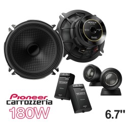 (C-AV-SP) Carrozzeria (Pioneer) SUZUKI JIMNY (JB74W) Tweeter Mounting Kit + Front and Rear Speaker [UD-K124]