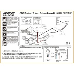 (CC-LFL) IPF LED 方形霧燈 [‎S-632]