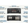 (C-AV-AM) CT Sounds 1000 Watts RMS Full-Range Class D 5-Channel Car Amplifier 全頻擴音器 [CT-800-5D]