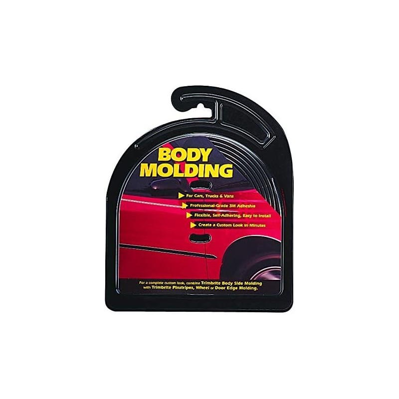 (CC-MP) Cowles Black Premium Universal Body Molding 1 Inch by 14 Feet [‎T3502C]