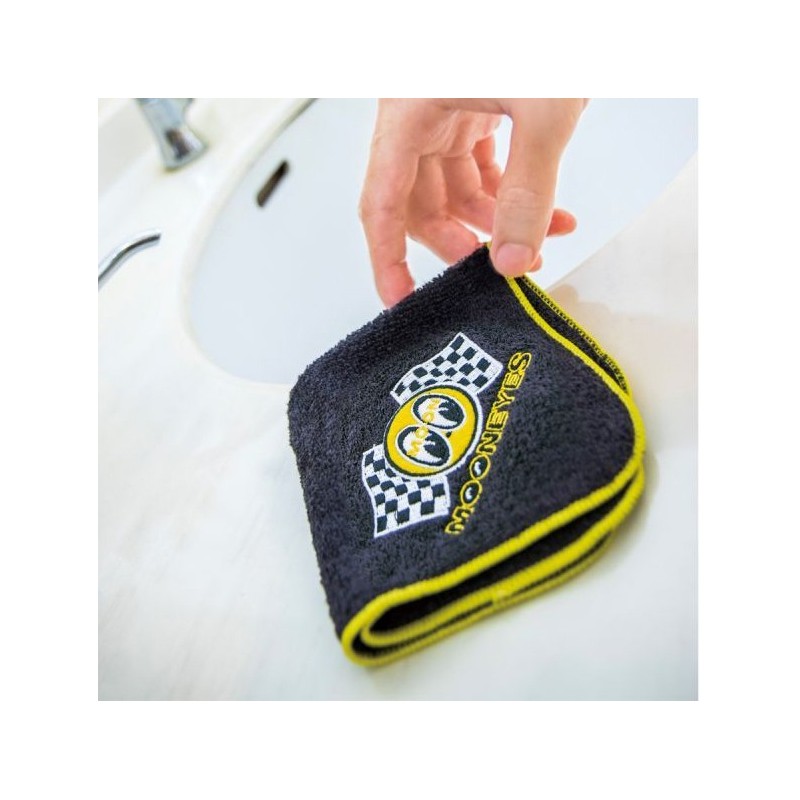 (GG-TB) Checker MOON Mini Towel [MG991BK]