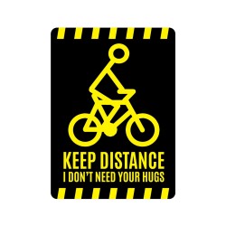 (CC-SK) D.I.Y BICYCLE Keep Distance 貼紙 [AM-0002]