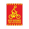 (CC-SK) D.I.Y BICYCLE Keep Distance Sticker [AM-0002]