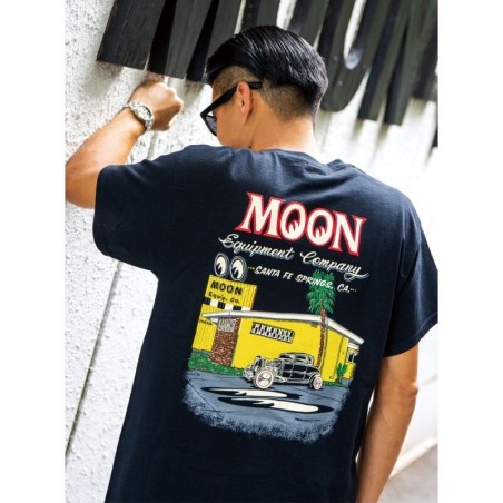 (G-AP-TSS) MOON Equipment Company T恤 [MQT180BK]