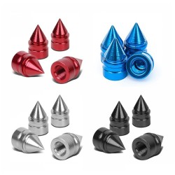 (CC-AC) Auto Dynasty Polished Aluminum Air Caps 胎咀 [RT-011]