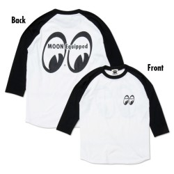 (G-AP-TSS) MOON Equipped 3/4 Sleeve T-Shirt [MQTL148WB]