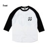 (G-AP-TSS) MOON Equipped 3/4 Sleeve T-Shirt [MQTL148WB]