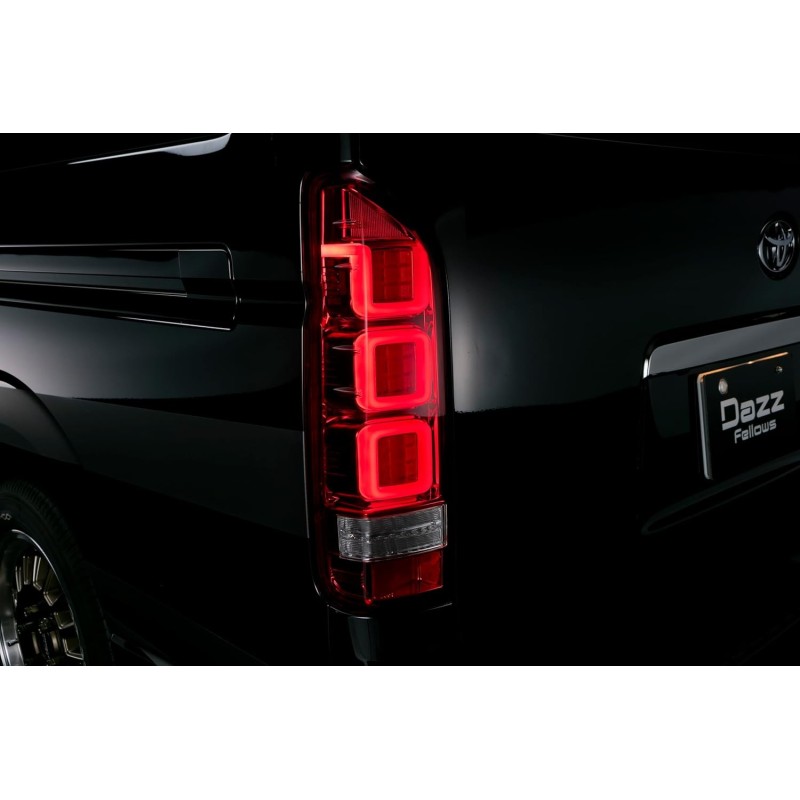 (CC-LTL) DazzFellows TOYOTA HIACE (200) Premium LED Tail Lamp [‎D1-TYHIA13F4]